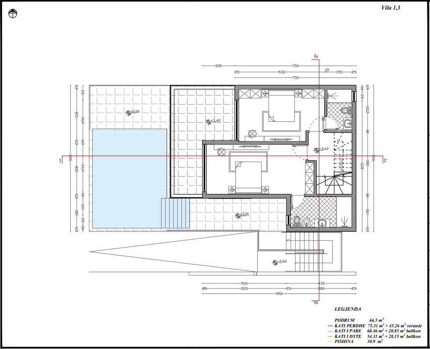 Individuelle Villen Zum Verkauf In Golem, Durrës, Albanien Mit Privatem Pool